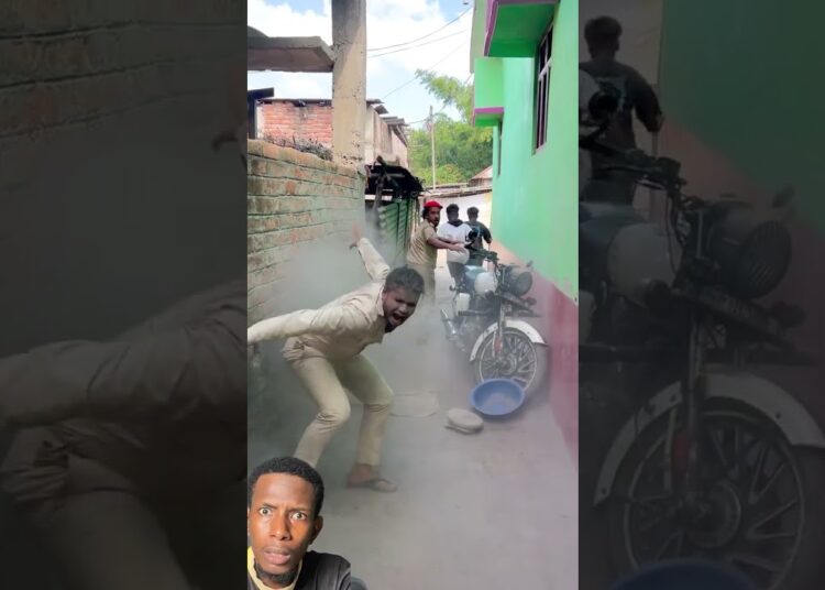 The result of a gossiping Security Man wait till the End 🤣😂🫠