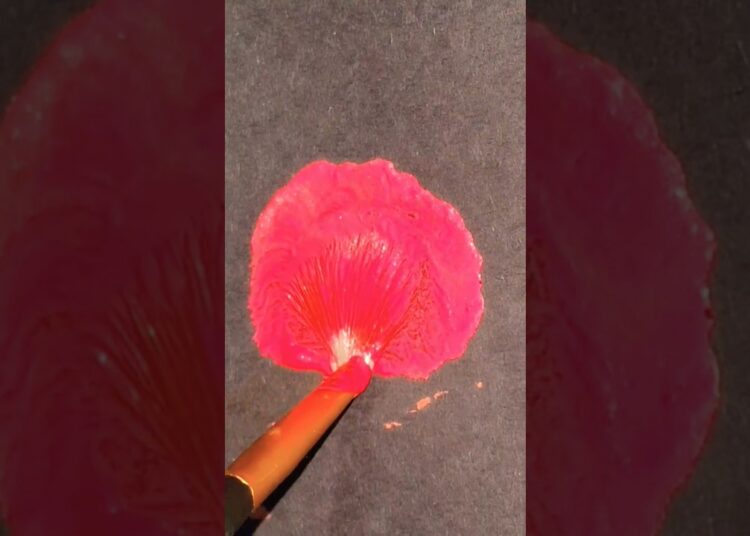 Satisfying Circle🔴#trending #artist #artandcraft #drawing #shorts #ytshorts #viral #shortvideo
