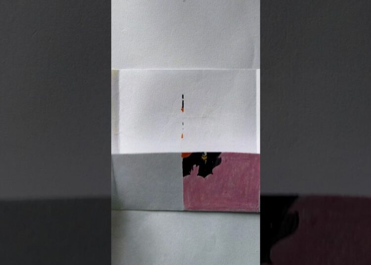 Step by Step Puzzle Surprise 🎨l #painting #drawing #artist