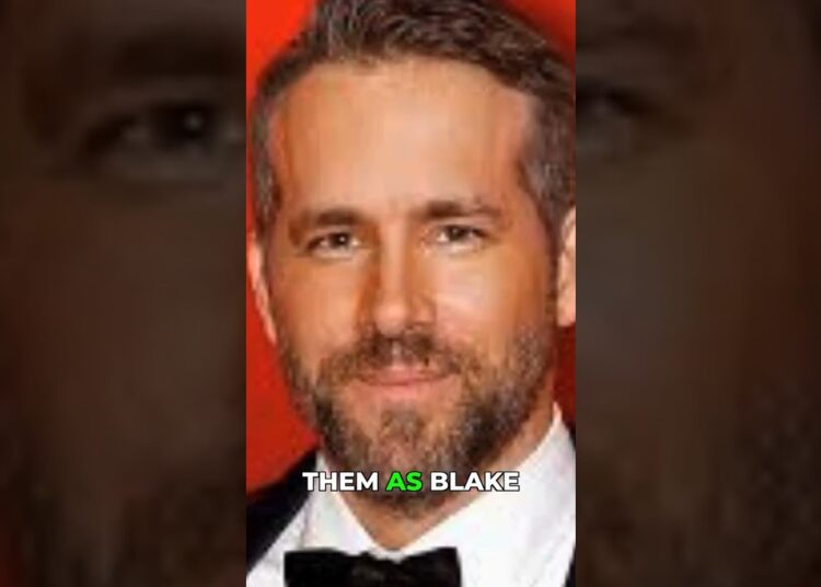 Ryan Reynolds’ Silence: Calculated PR Mastermind? #shorts #blakelivelydrama #celebrity