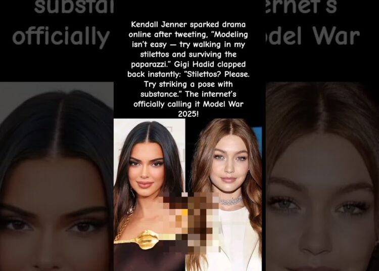 Kendall Jenner vs. Gigi Hadid: The Model War Begins #celebrity