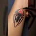 Spiderman 😍🔥 on My Wrist! Temporary Tattoo idea | Gel pen art…..#tattoo #art
