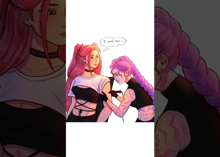 Tattoo Artist Rumi!?😳🔥KPop Demon Hunters Comic Dub