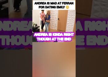 Andrea from The Royalty Family Got MAD at Ferran for dating Emily Dobson!😳#trending #viral #shorts
