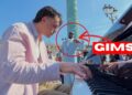 @GIMS shocks everyone in the STREET of Paris
