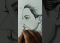 Easy nose drawing trick 😯 #art #artist #shorts