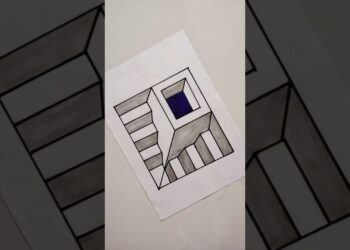 how to draw 3d drawing 3dart | drawing video #art #3dart #drawing #artist #chitra #short #amazing