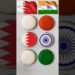 🇧🇭🇮🇳 | Water drops painting | Flag art #shorts #artist #art #independenceday #bahrain #india #viral