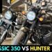 Royal Enfield Hunter 350 vs Classic 350-Updated Prices After GST Cut + Full Comparison 🏍️🔥