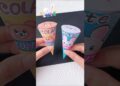 DIY ice-cream squishy #shorts #tonniartandcraft #art #craft #lovestatus #craft