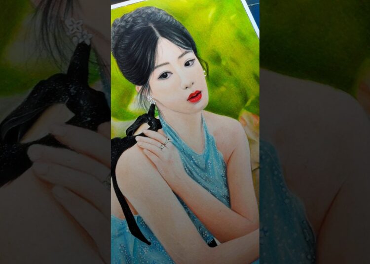 ✨ “Grace in Every Line — I drew Yangzi’s Sketch | Anand art Impact” ✨