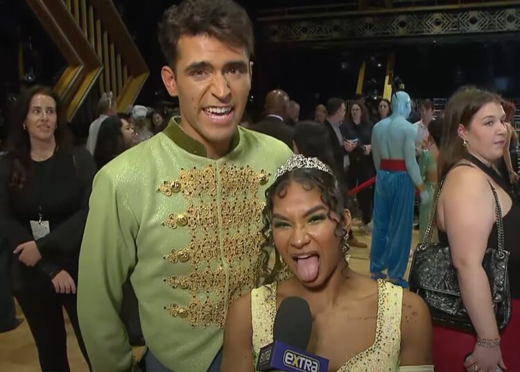 ‘DWTS’: Jordan Chiles & Ezra Sosa REACT to Being Called ‘Dance Royalty’ (Exclusive)