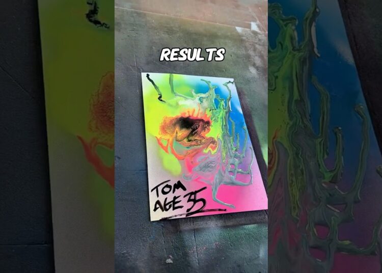A Shift As A Spray Paint Artist