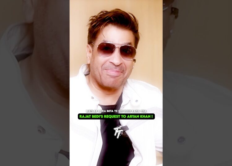 #rajatbedi #special #request to #aryankhan 😍🫶#bollywood #bollywood gossips #shahrukh #khan