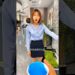 New painting on the wall 🤯mini wood toy- woodworking art skill/wood hand#shorts