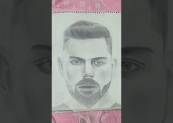 Art Memory #ytshorts #viratkholi #portraitart #art #artist  #artistrybynitin