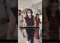 Kajal pappd in airport #kajal #filmfareawards#shortvideo #airportlook #trendingshorts#celebrity
