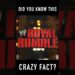 Did You Know This CRAZY Royal Rumble Fact?