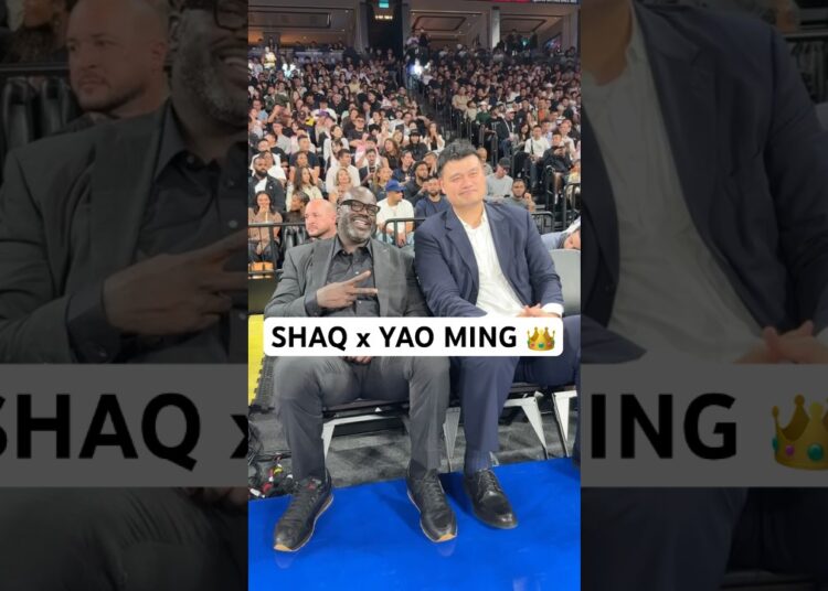 NBA royalty taking in the NBA China Games 👀