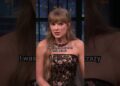 Taylor Swift talking about GOSSIPING With Travis Kelce at eras tour shows…
