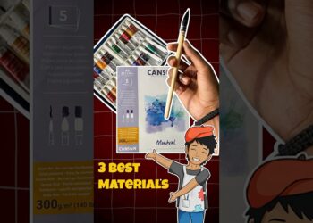 My Top 3 Watercolor Secrets 🔥 #Watercolor #ArtTools #Shorts
