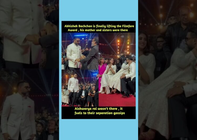 Aishwarya rai wasn’t there, it fuels to their separation gossips #shots #viral