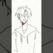 i’d rather die. #shorts #animation #art #artist #fyp #freaky