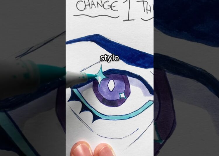 How to FIND Your ART STYLE!! 👀🎨 #arttutorial