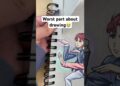 This Is The Worst Part About Drawing #shorts #drawing