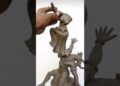 maa durga murti  making🙏//#shortfeed #viral #youtube #kalimurti #shorts #love #artist #explore