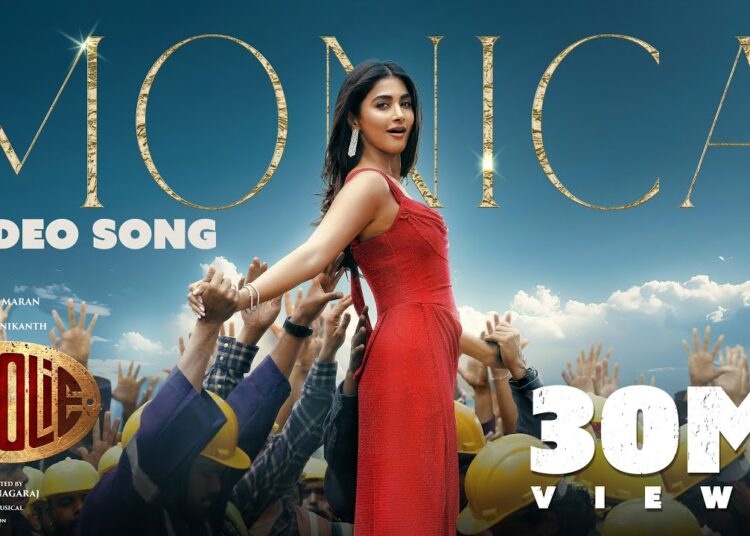 Monica – Video Song | COOLIE | Superstar Rajinikanth | Sun Pictures | Lokesh | Anirudh | Pooja Hegde
