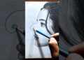 Face drawing hack 😱❤️✍️ #art #artist #cartoon #drawing #satisfying #paint #shorts #viral