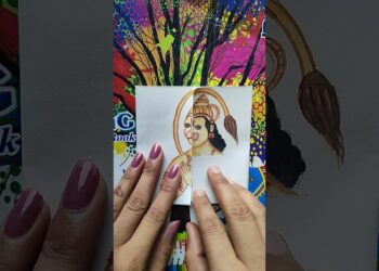 jay bajrang bali 🙏 #art #drawing #painting #artist #hanumanji #tending #artwork