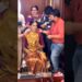 Happy wedding life karthika and Rohit. video credit from @manihairstylist Chennai #shorts #celebrity