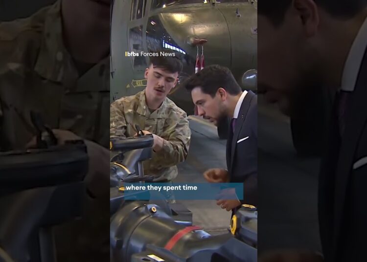 Royalty visits RAF Benson👑