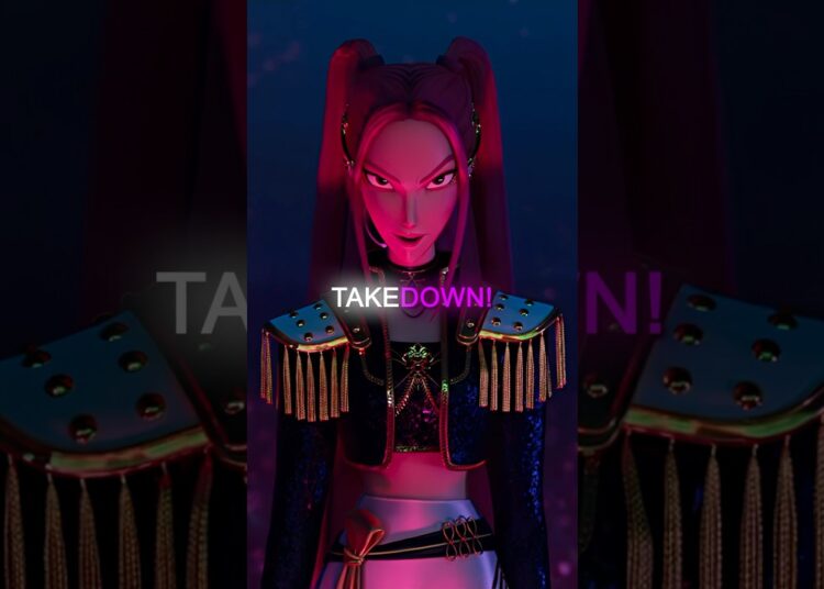 The Final Version of Takedown Had Me SHOCKED 🫢 (Takedown – KPop Demon Hunters) #shorts
