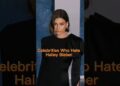 Celebrities Who Hate Hailey Bieber #celebrity #evolution #singer #usa