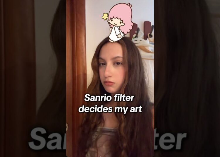 Sanrio Filter decides my Art!