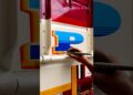 MAGICAL Street Artist Hand Paints Truck in Vijayawada Autonagar #shorts #viral #art