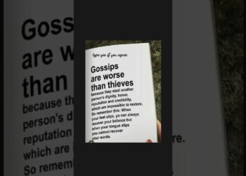 #gossips are worse than theives#