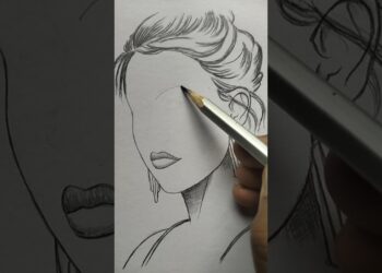 best tips to Draw perfect face 😉 #art #artist #drawing #cartoon #anime #satisfying #shorts