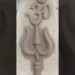 wall cement mural design#art #artist #wallpaintingdesign bhola ka trisul