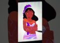 Nani in Rumi #art #disney #glowup #artist #shorts #shortvideo #teamzita