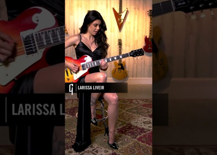 Larissa Liveir is now a Gibson Artist