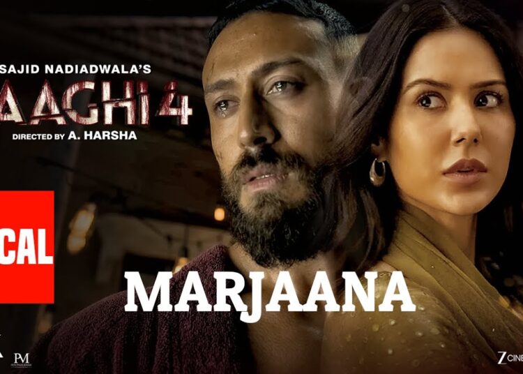 Baaghi 4: Marjaana (Lyrics) | Tiger Shroff, Harnaaz, Sanjay D, Sonam B | B Praak, Siddhaant, Sameer