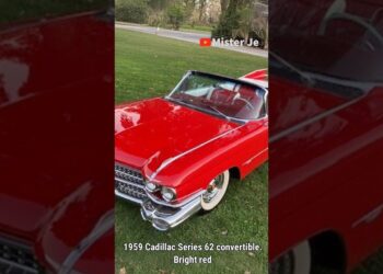 1959 Cadillac Series 62 — Red Royalty on Wheels