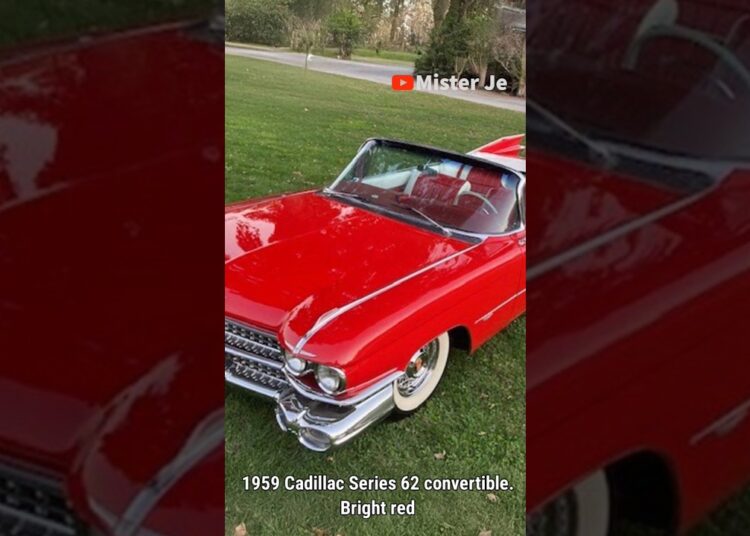 1959 Cadillac Series 62 — Red Royalty on Wheels