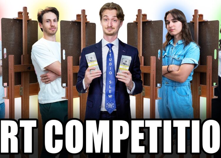 Four Artist Battle for Cash in the Ultimate Art Competition – (Portrait Edition)