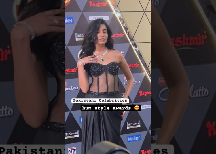 Pakistani celebrities at Hum Style Awards 2024 | Aima Baig | Sadaf Kanwal | Tooba | Celebs | Actress