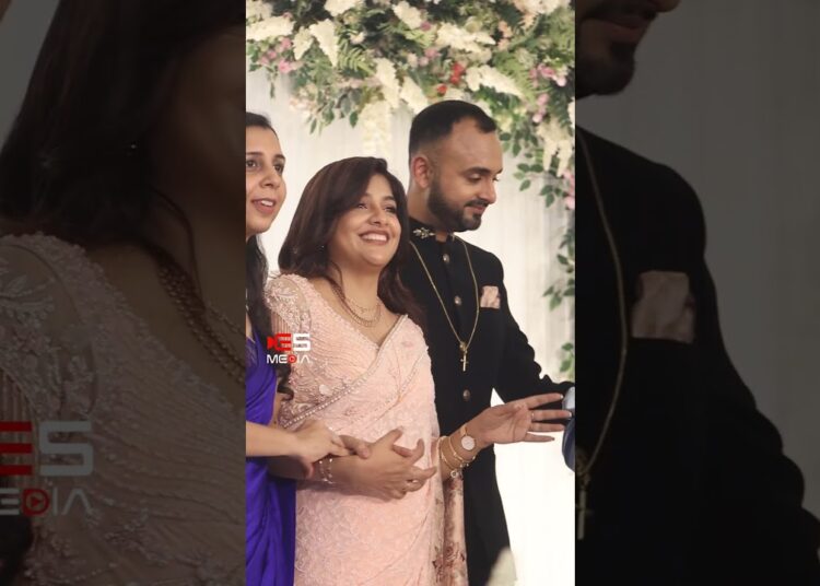 #archanakavi ♥️ #rickvarghese  #wedding #celebrity #media #entertainment #shortsviral #kerala